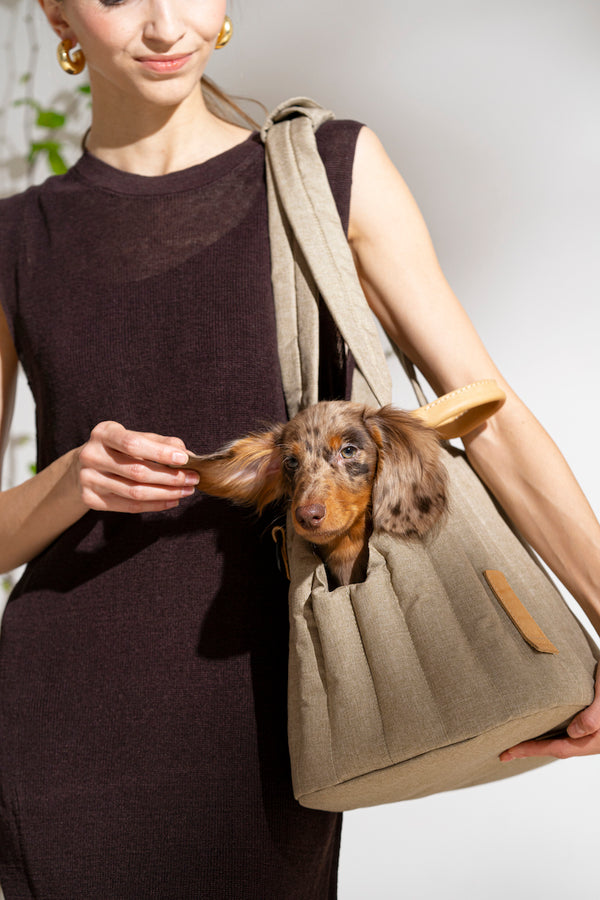 Carrying Pony Bag beige