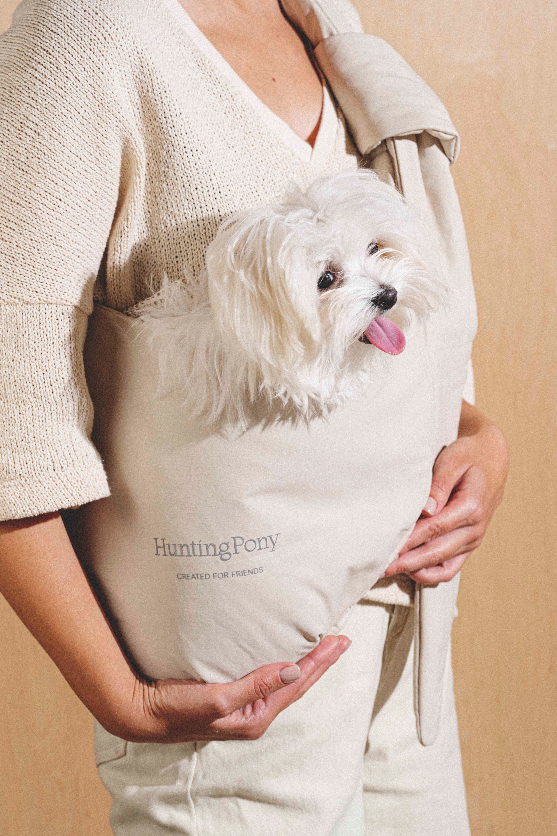 Sling-bag Pony Kangaroony Beige