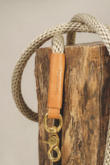 Hundeleine Pony knotony beige + ginger