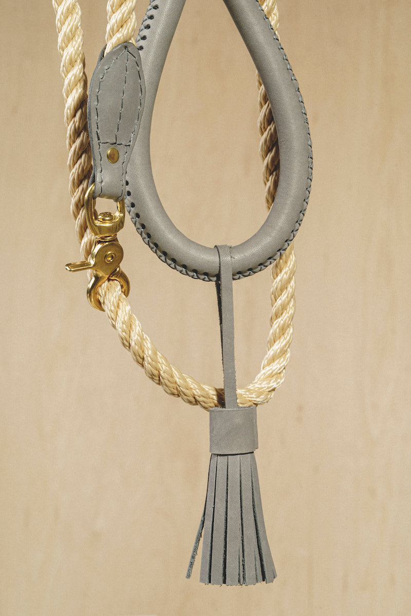 Dog leash Country Pony Graphite, synthetic rope